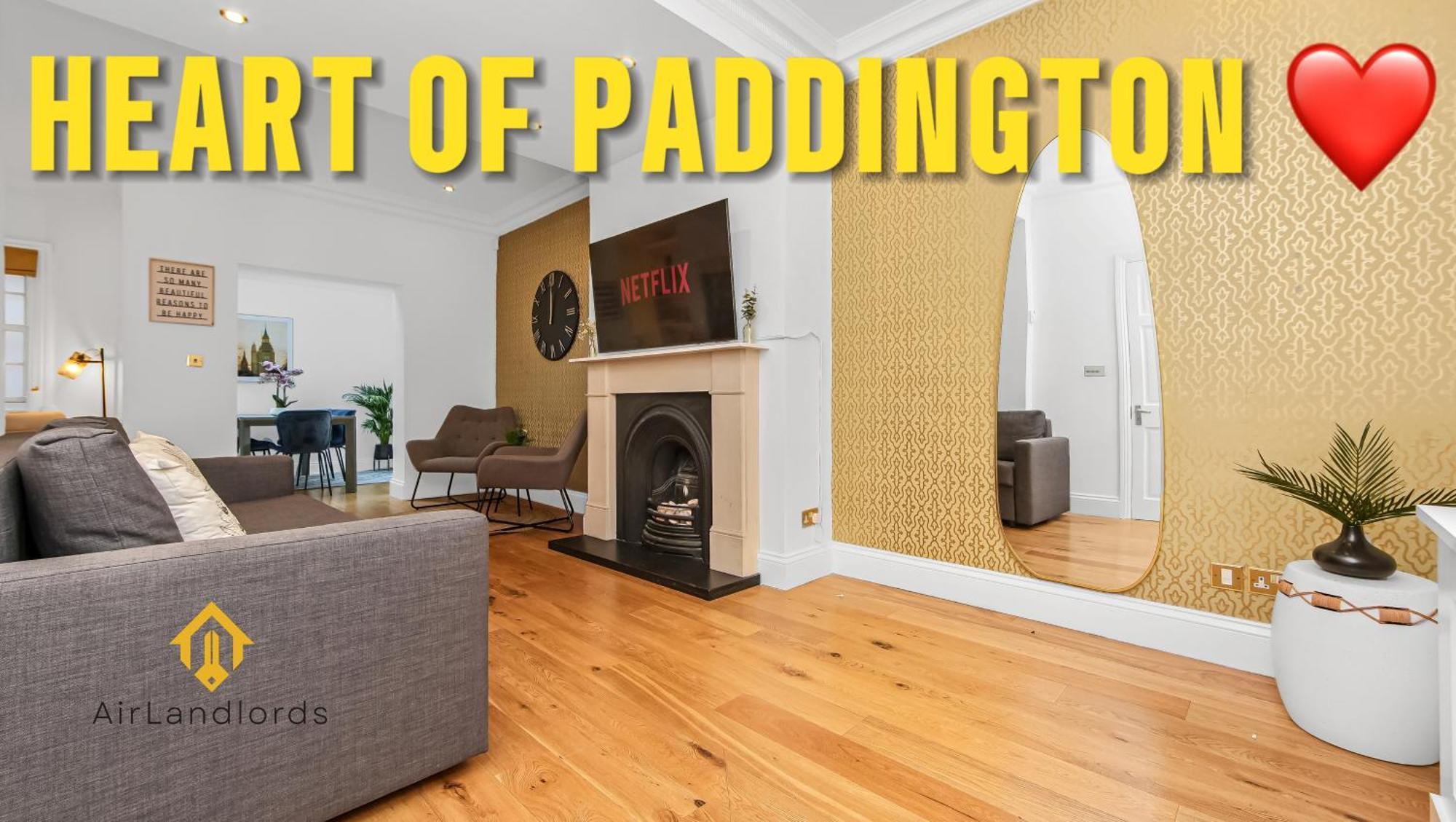 לונדון Exceptional 4 Bedroom House Paddington Station! מראה חיצוני תמונה